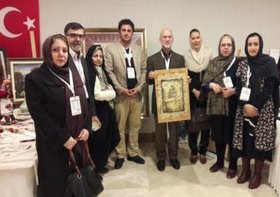 صنایع دستی بانوان ایرانی در ترکیه به نمایش گذاشته شد