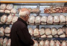 قیمت هر کیلوگرم مرغ تا ۱۵۵۰۰ تومان افزایش یافت