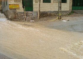 طغیان رودخانه‌ها و خسارت سیلاب به روستاییان در پاکدشت