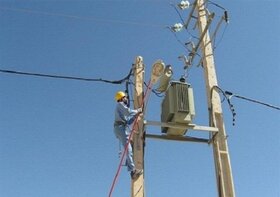 بهره‌برداری از شبکه برق در روستاهای غیزانیه اهواز