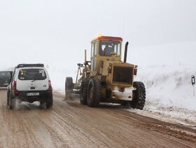 مسدود شدن مسیر ۶۰ روستای دزپارت و اندیکا بر اثر بارش برف