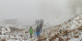 راه ۲۴ روستای دیشموک در کهگیلویه و بویراحمد قطع شد