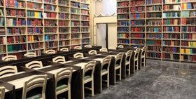 افتتاح یک کتابخانه روستایی در دامغان
