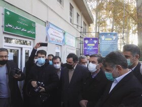 افتتاح ساختمان اداری اداره امور عشایر استان زنجان