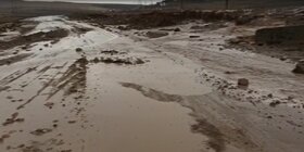 تخریب راه چند روستا از توابع شهرستان ماکو در اثر بارش باران و تگرگ