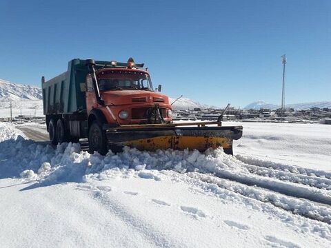 برف در کردستان