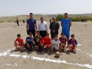 هیجان در روستاهای ایذه با برگزاری فوتبال جام پرچم