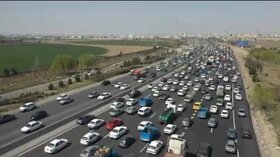 ورود بیش از 8 میلیون خودرو به استان البرزاز ابتدای مرداد تاکنون