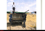تعویض تابلوی ورودی ۸ روستا در شهرستان تاکستان