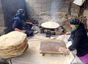 برگزاری جشنواره نان سنتی یوخا در کلیبر به‌مناسبت هفته گردشگری