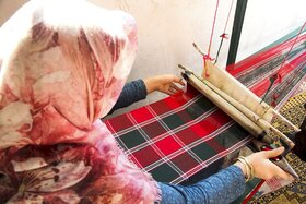 پارچه‌بافی، ظرفیت‌ مهم روستای عزیزآباد استان گلستان