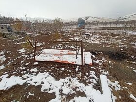 قلع و قمع بناهای غیرمجاز در اراضی کشاورزی قزوین