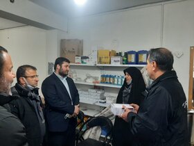 بازدید عبدالله دارایی از گرمخانه مرکزی کرج و مراکز گذری کاهش آسیب در کرج