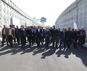 بازدید وزیر کشور از پروژه کنارگذر پل فردیس