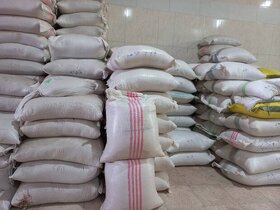 کشف و ضبط ۳ تن برنج تقلبی قبل از عرضه به بازار بابل